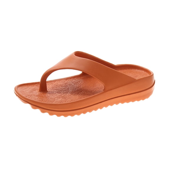 Utoimkio Thong Flip Flops for Women Summer Casual Orthopedic Beach Flat Sandals for Women Summer Casual House Slippers