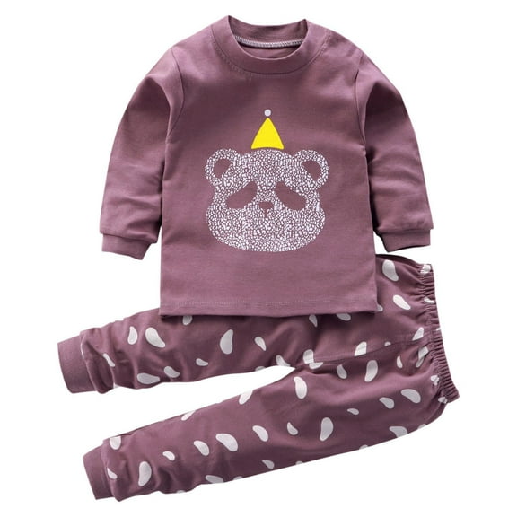 Utoimkio Toddler Baby Boy Girl Fall Outfits Long Sleeve Sweatshirt & Jogger Pants Set 2Pcs Fall Winter Clothes