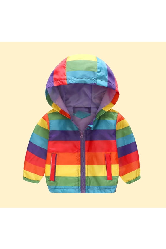 Toddler Baby Boys Girls Hooded Jackets Spring Fall Floral Print Coat Lightweight Windproof Outwear Kids Zipper Up Hooded Jackets for Kids 2-7 Years