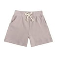 thumbnail image 1 of Utoimkio Toddler Boy Girls Casual Jogger Shorts,Kids Summer Elastic Waisted Short Pants Size 6M-5T, 1 of 8