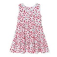thumbnail image 1 of Utoimkio Toddler Girl Dresses Sleeveless Princess Dresses for Girls Infant Toddler Girls Floral Dress Summer Clothes, 1 of 1