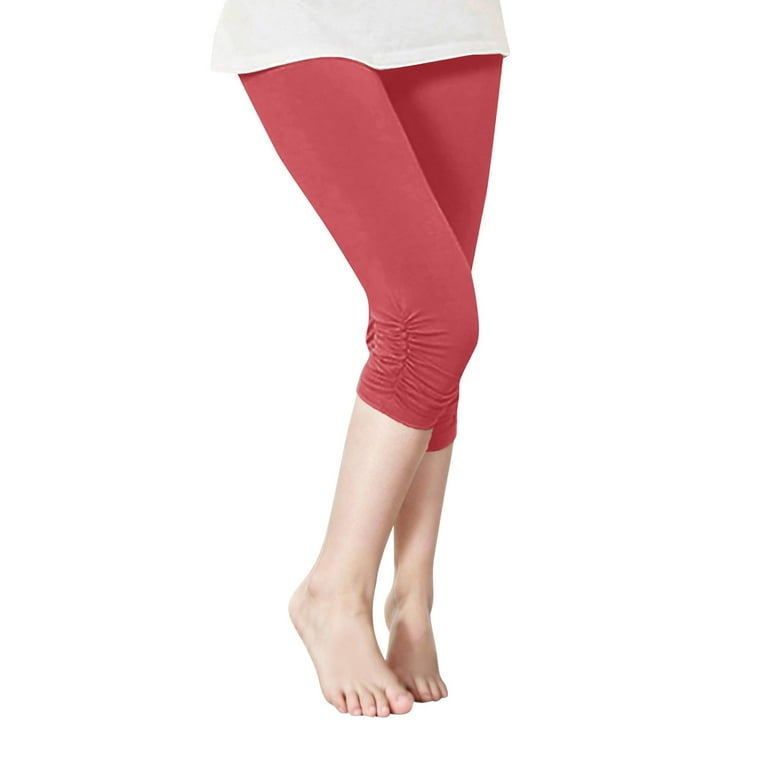 Utoimkio Toddler Girls Capri Leggings Basic School Sports Dance