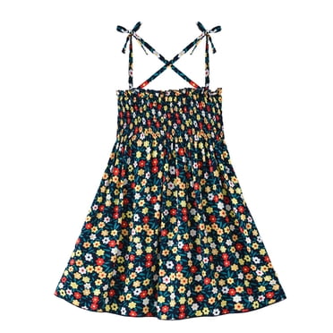 FAMTKT Toddler Kids Baby Girl Dresses Casual Sleeveless Straps Cute Floral Princess Sundress Summer Clothes Outfits 2- 8 Years
