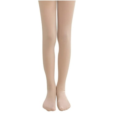 Utoimkio Ultra-Soft Footed Dance Sockings Ballet Tights Kids Super Elasticity School Uniform Dance Tights for Girls