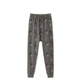 thumbnail image 1 of Utoimkio Unisex Boys Girls Cute Print Pajama Pants Soft Elastic Waisted Kids Pajama Bottoms Lounge Pants for Little Boy Girls 8-13 Years, 1 of 3