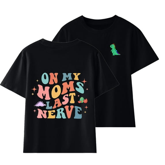Utoimkio Unisex Toddler Baby Boys Girls Crewneck Cotton Short Sleeve T-Shirt Baby Summer Cute Cartoon Print Tees Shirts for Kids 3-14 Years