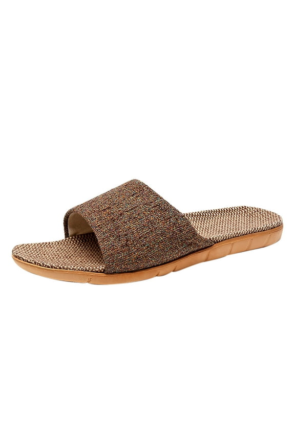 Wedge Sandals for Women Wide Width Womens Mens Color Slippers Super Soft Breathable-Slip Bedroom Home Slippers