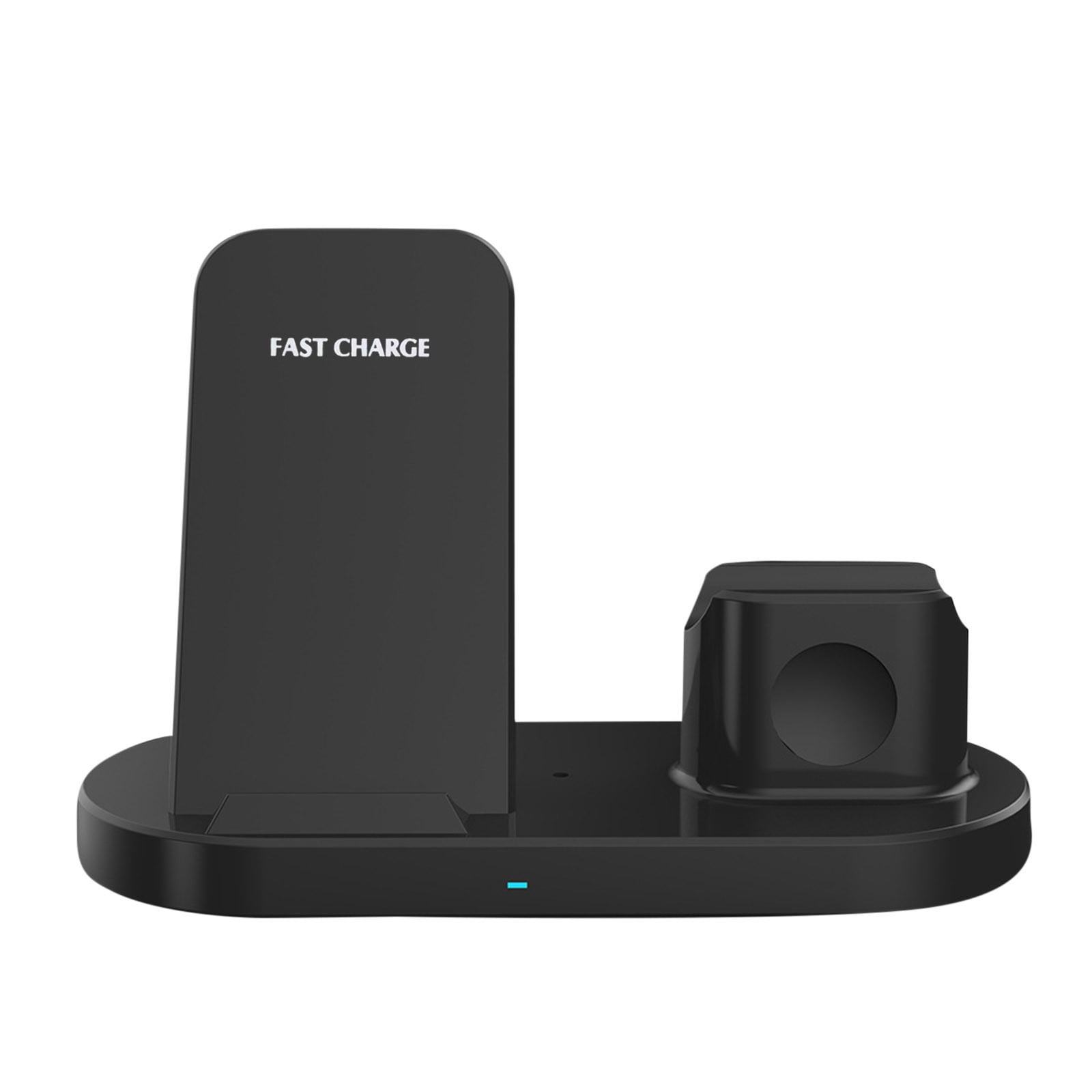Utoimkio Wireless Charger,3 in 1 Qi-Certified Fast Charging Station Compatible for phone and iWatch,15W Max Fast Wireless Charging Stand