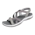 thumbnail image 1 of Utoimkio Women's Arch Support Strappy Sandals Casual Open Toe Walking Shoes, 1 of 9