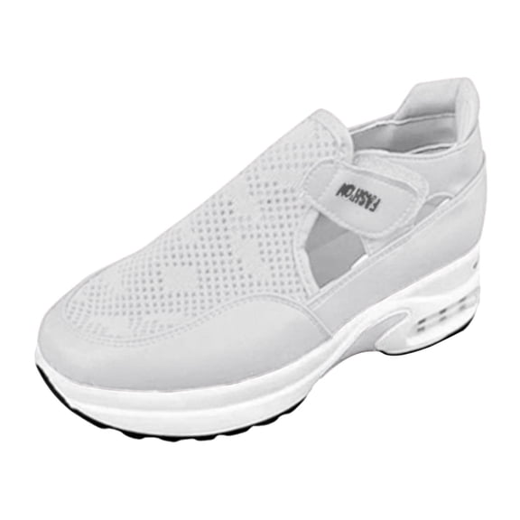 Utoimkio Women's Athletic Walking Shoes Slip On Casual Mesh Tennis Workout Sneakers Comfort Breathable Lightweight Casual Fashion Sneakers
