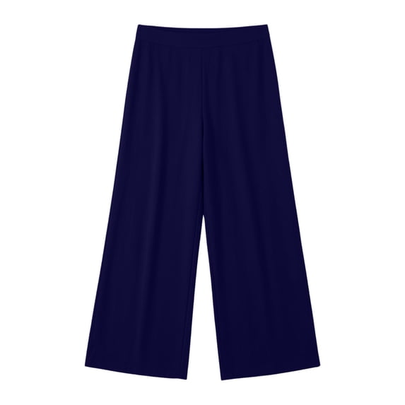 Utoimkio Women's High Waist Wide Leg Cropped Pants Casual Flowy Culottes for Women