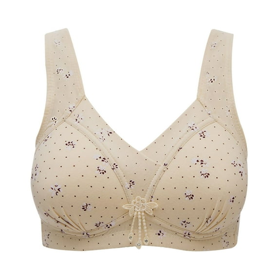 VerPetridure Women's Wirefree Push Up Bras Comfort Breathable Full Coverage Underwire Bras Everyday Underwear Push-Up Solid Sexy Bra for Women