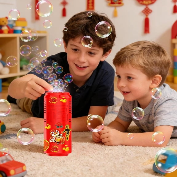 Utomatic Electric Bubble Bubble Machine Circle Bubble Light Music Of Water Bubble Toys