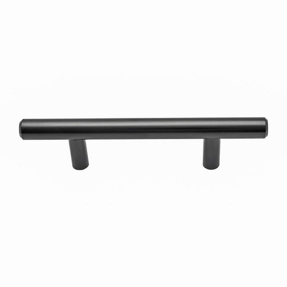 Utopia Alley 10pcs Carli Pull Handle - Decorative Cabinet Drop Pull Handles- Vintage Cabinet Hardware with Hand Finished Matt Black - Metal Drawer Pull Handle, 3.0" Center to Center
