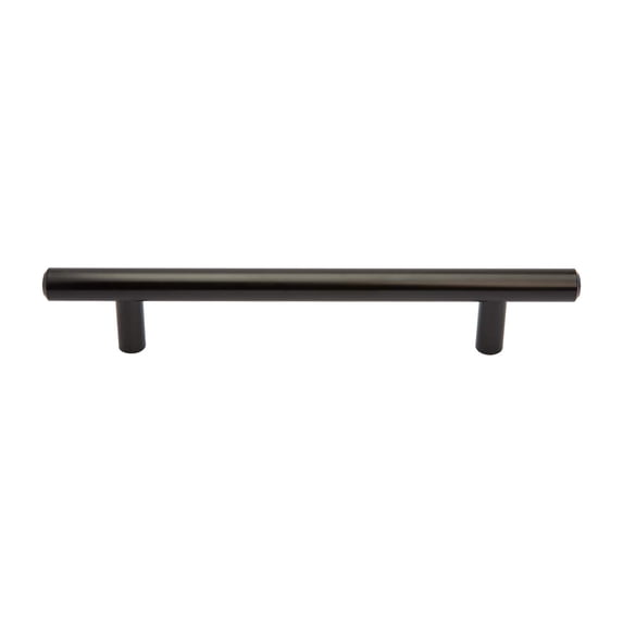 Utopia Alley 10pcs Carli Pull Handle - Decorative Cabinet Drop Pull Handles- Vintage Cabinet Hardware with Hand Finished Matt Black - Metal Drawer Pull Handle, 5.0" Center to Center