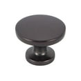 thumbnail image 1 of Utopia Alley 10pcs Emme Cabinet Ring Pull Knob - Decorative Cabinet Drop Pull Knobs for Cabinets and Drawers - Vintage Cabinet Hardware with Hand Finished Oil Rubbed Bronze - Pull Knobs 1.14", 1 of 8