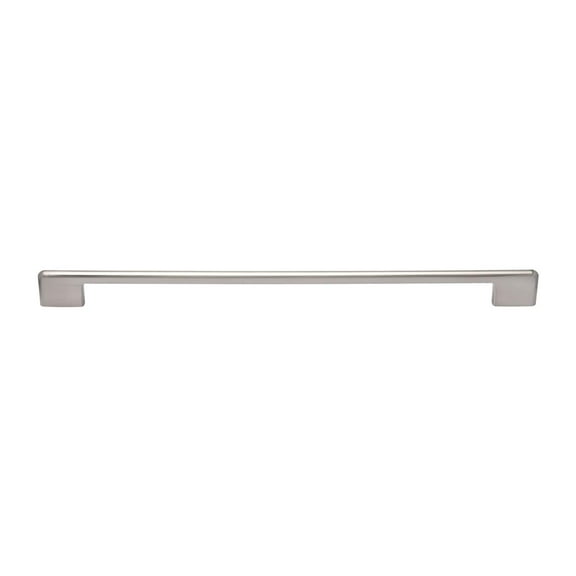 Utopia Alley 10pcs Taylor Pull Handle - Decorative Cabinet Drop Pull Handles- Vintage Cabinet Hardware with Hand Finished Brushed Nickel - Metal Drawer Pull Handle, 12.5" Center to Center