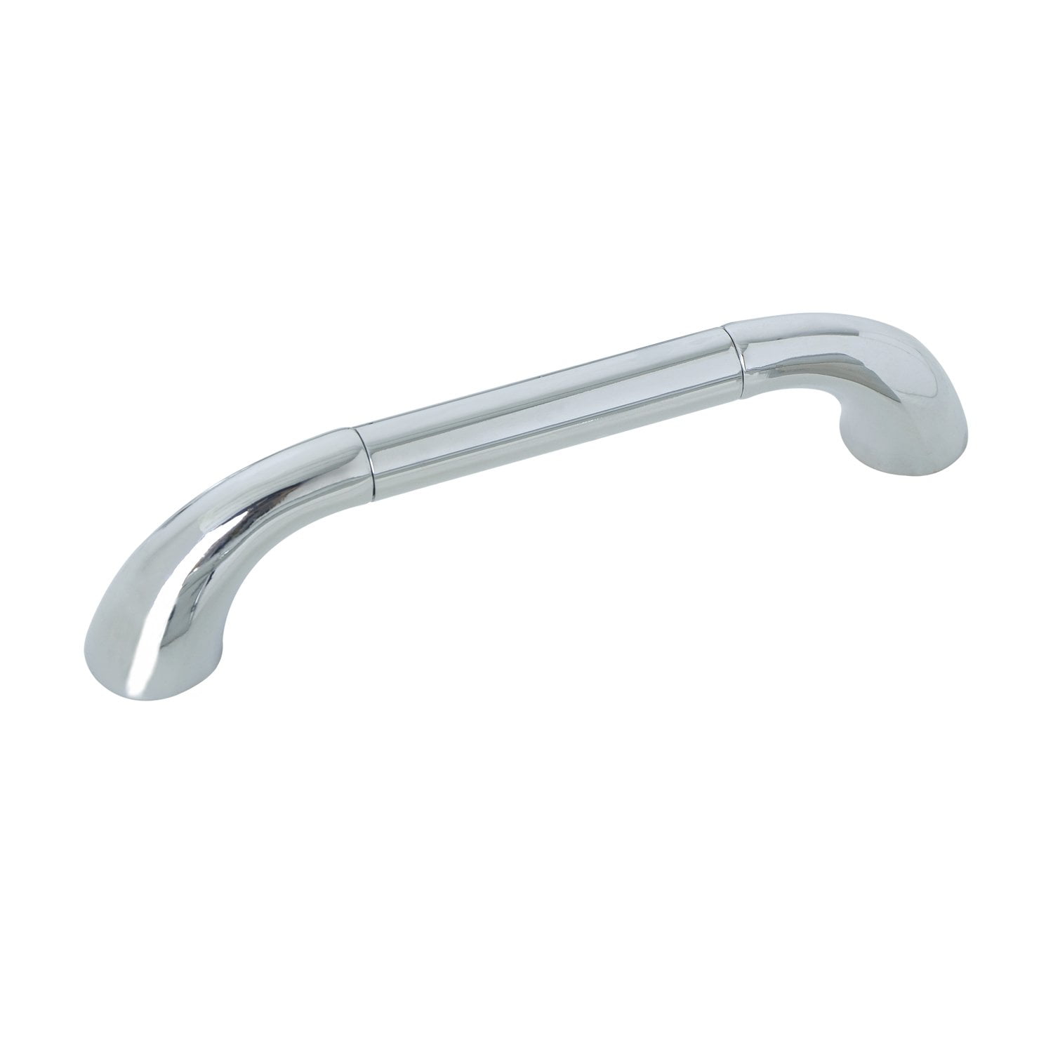 Utopia Alley 10pcs Tempo Pull Handle - Decorative Cabinet Drop Pull Handles- Vintage Cabinet Hardware with Hand Finished Polished Chrome - Metal Drawer Pull Handle, 5.0" Center to Center