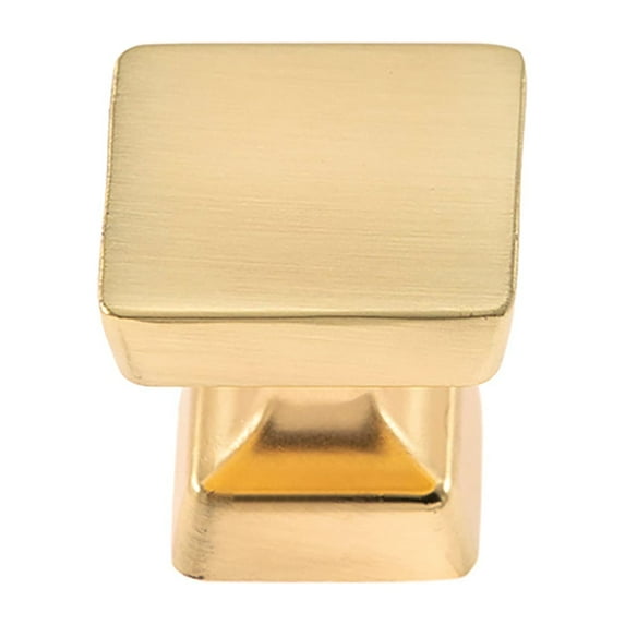 Utopia Alley 25pcs Bergen Cabinet Ring Pull Knob - Decorative Cabinet Drop Pull Knobs for Cabinets and Drawers - Vintage Cabinet Hardware with Hand Finished Brushed Brass - Pull Knobs 1.16"