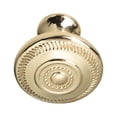 thumbnail image 1 of Utopia Alley 25pcs Bergen Cabinet Ring Pull Knob - Decorative Cabinet Drop Pull Knobs for Cabinets and Drawers - Vintage Cabinet Hardware with Hand Finished Polished Gold - Pull Knobs 1.05", 1 of 6