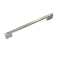 thumbnail image 1 of Utopia Alley 25pcs Brax II Pull Handle - Decorative Cabinet Drop Pull Handles for Cabinets and Drawers - Vintage Cabinet Hardware with Hand Finished Brushed Nickel - 6.3" Center to Center, 1 of 9