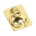 thumbnail image 1 of Utopia Alley 25pcs Kent Cabinet Ring Pull Knob - Decorative Cabinet Drop Pull Knobs for Cabinets and Drawers - Vintage Cabinet Hardware with Hand Finished Polished Gold - Metal Drawer Pull Knobs 1.6", 1 of 9