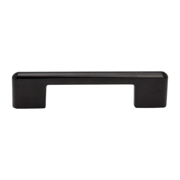 Utopia Alley 25pcs Taylor Pull Handle - Decorative Cabinet Drop Pull Handles- Vintage Cabinet Hardware with Hand Finished Matt Black - Metal Drawer Pull Handle, 3.78" Center to Center
