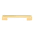 thumbnail image 1 of Utopia Alley 5pcs Marino Pull Handle - Decorative Cabinet Drop Pull Handles- Vintage Cabinet Hardware with Hand Finished Brushed Brass - Metal Drawer Pull Handle, 5.0" Center to Center, 1 of 9