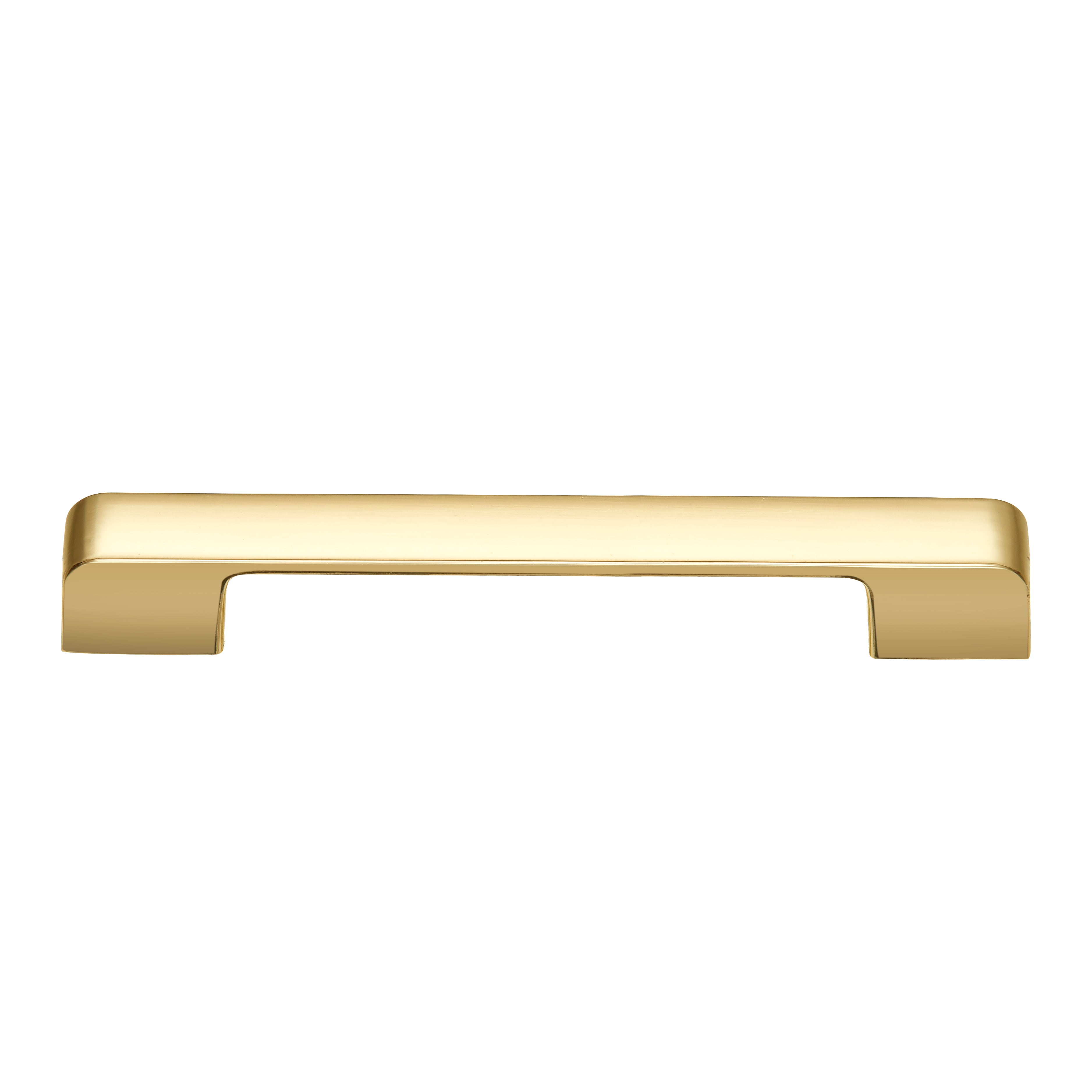 Utopia Alley 5pcs Marino Pull Handle - Decorative Cabinet Drop Pull Handles- Vintage Cabinet Hardware with Hand Finished Polished Gold - Metal Drawer Pull Handle, 5.0" Center to Center