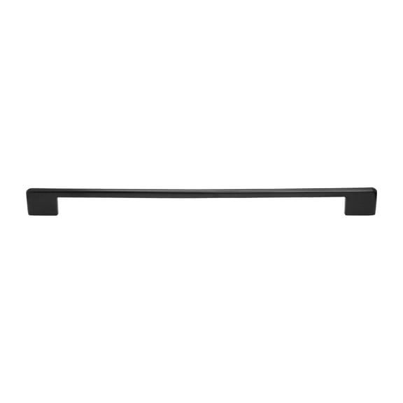 Utopia Alley 5pcs Taylor Pull Handle - Decorative Cabinet Drop Pull Handles- Vintage Cabinet Hardware with Hand Finished Matt Black - Metal Drawer Pull Handle, 12.5" Center to Center