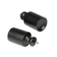 thumbnail image 1 of Utopia Alley  Curtain Rod with Decorative Cap Finial - Black, 1 of 1