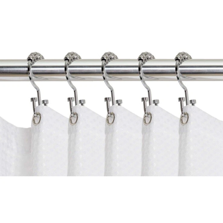 Utopia Alley Double Roller Shower Hook In Chrome