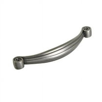 Utopia Alley Whitton Pull Handle - Decorative Cabinet Drop Pull Handles for Cabinets and Drawers - Vintage Cabinet Hardware with Hand Finished Pewter - Metal Drawer Pull Handle, 3.8" Center to Center