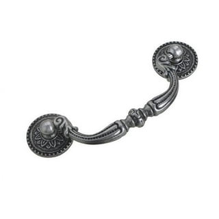 Utopia Alley Tipton Drop Cabinet Center-to-Center Pull, Antique Iron, 3.8 Utopia Alley Tipton Drop Cabinet Center-to-Center Pull, Antique Iron, 3.8