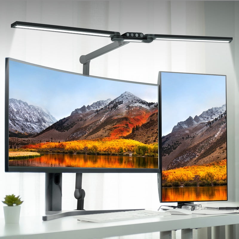 Utopia Led Sign Utopia Alley LT01BK 37.4 in. 24W Auto-Dimming Eye-Caring LED Light Desk ...