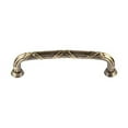 thumbnail image 1 of Utopia Alley Riga Pull Handle - Decorative Cabinet Drop Pull Handles- Vintage Cabinet Hardware with Hand Finished Antique Brass - Metal Drawer Pull Handle, 5.0" Center to Center, 1 of 9