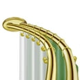 thumbnail image 1 of Utopia Alley Rustproof Wall Mounted Aluminum Double Curved Shower Curtain Rod, Screw Mount Rod, Stronger and More Secure Than Tension, Adjustable Double Shower Rod from 45" to 72", Expandable (Gold), 1 of 10