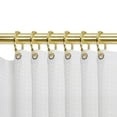 thumbnail image 1 of Utopia Alley Shower Hooks - Shower Curtain Rings for Bathroom - Rust Proof Shower Curtain Hooks for Shower Curtain or Liner - Set of 12, Gold, 1 of 11