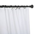 thumbnail image 1 of Utopia Alley Shower Eternity Curtain Rings, Rustproof Zinc Shower Curtain Rings for Bathroom Shower Rods Curtains - Set of 12- Black, 1 of 12