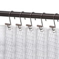 thumbnail image 1 of Utopia Alley Shower Rings Hooks, Shower Curtain Rings Hooks for Bathroom, Rust Resistant Shower Curtain Hooks Rings, Set of 12, Oil Rubbed Bronze, 1 of 10