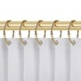 thumbnail image 1 of Utopia Alley  Shower Rings, Oval Shape Shower Curtain Rings for Bathroom, Rustproof Zinc Shower Curtain Hooks Rings, Set of 12 Gold, 1 of 10