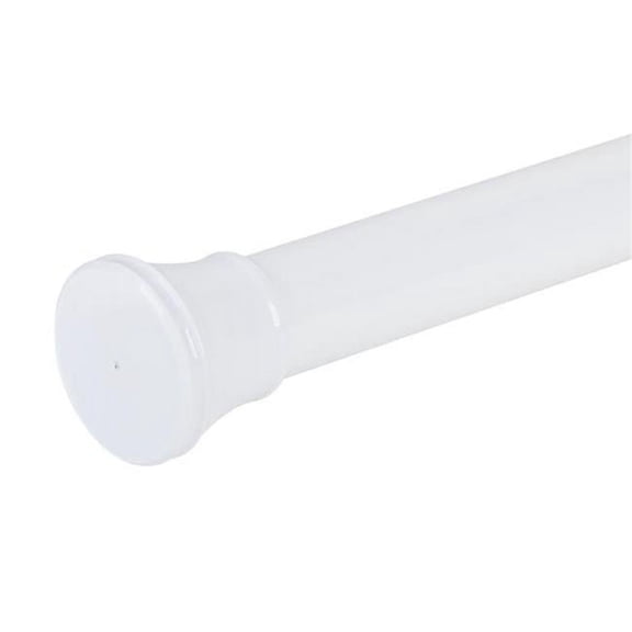 Utopia Alley T42SS 40 inch Aluminum Tension Rod with PVC End Cap  Chrome