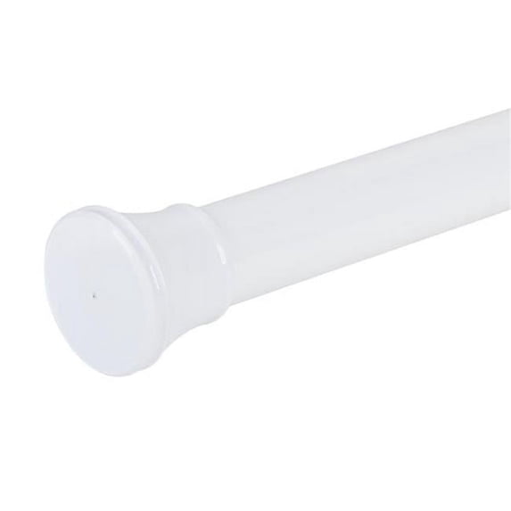 Utopia Alley T42SS 40 inch Aluminum Tension Rod with PVC End Cap Chrome