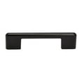 thumbnail image 1 of Utopia Alley Taylor Pull Handle - Decorative Cabinet Drop Pull Handles- Vintage Cabinet Hardware with Hand Finished Matt Black - Metal Drawer Pull Handle, 3.78" Center to Center, 1 of 8