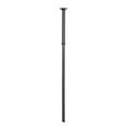 thumbnail image 1 of Utopia Alley Rustproof Wall Mounted L-Shaped Corner Rod | Vertical Ceiling Support Bar for Shower Curtain Rod, Includes Flange and Eyeloop, Black Finish (13.83"L x 2.36"W), 1 of 9