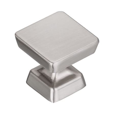 Utopia Alley Zinc Cabinet Knob, Brushed Nickel