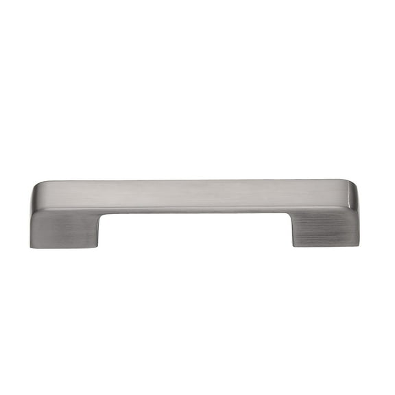 Utopia Alley Zinc Cabinet Pull, 3.75" Center to Center, Brushed Nickel