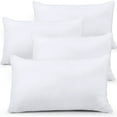 thumbnail image 1 of Utopia Bedding 12x20 White Throw Pillow Inserts (Set of 4) – Decorative Pillows for Bed & Couch, 1 of 5