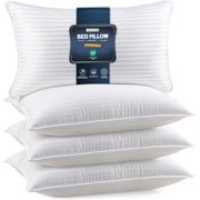Utopia Bedding Bed Pillows for Sleeping King Size White, Set of 4, Cooling Hotel Quality, for Back, Stomach or Side Sleepers