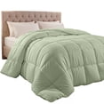 thumbnail image 1 of Utopia Bedding Comforter Duvet Insert, Quilted Comforter with Corner Tabs, Box Stitched Down Alternative Comforters King Size Sage Green, 1 of 8